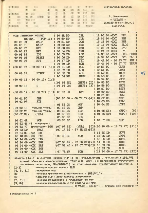 КулЛиб.   журнал «Информатика и образование» - Информатика и образование 1993 №02. Страница № 99