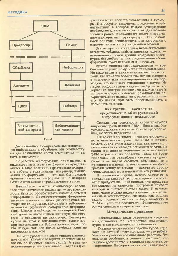 КулЛиб.   журнал «Информатика и образование» - Информатика и образование 1993 №03. Страница № 23