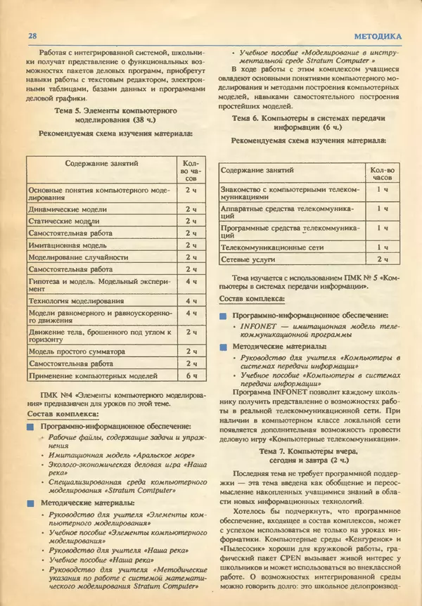 КулЛиб.   журнал «Информатика и образование» - Информатика и образование 1993 №03. Страница № 30