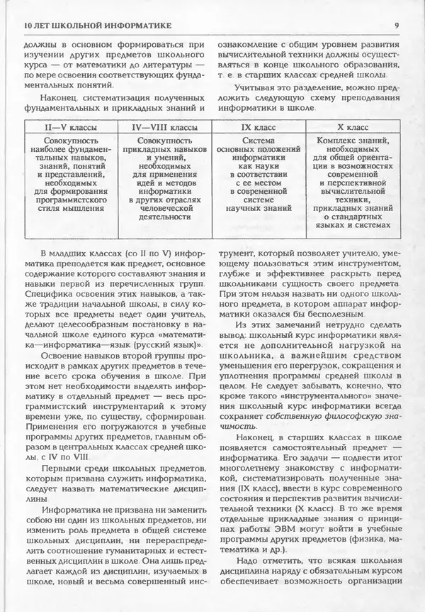 КулЛиб.   журнал «Информатика и образование» - Информатика и образование 1995 №01. Страница № 11