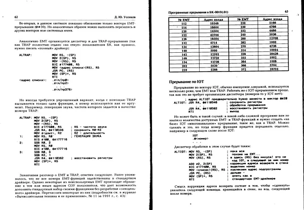 КулЛиб.   журнал «Информатика и образование» - Персональный компьютер БК-0010 - БК-0011м 1996 №02. Страница № 32