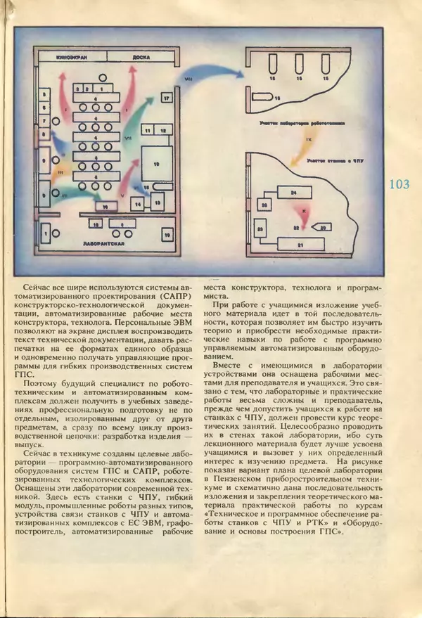 КулЛиб.   журнал «Информатика и образование» - Информатика и образование 1987 №04. Страница № 105