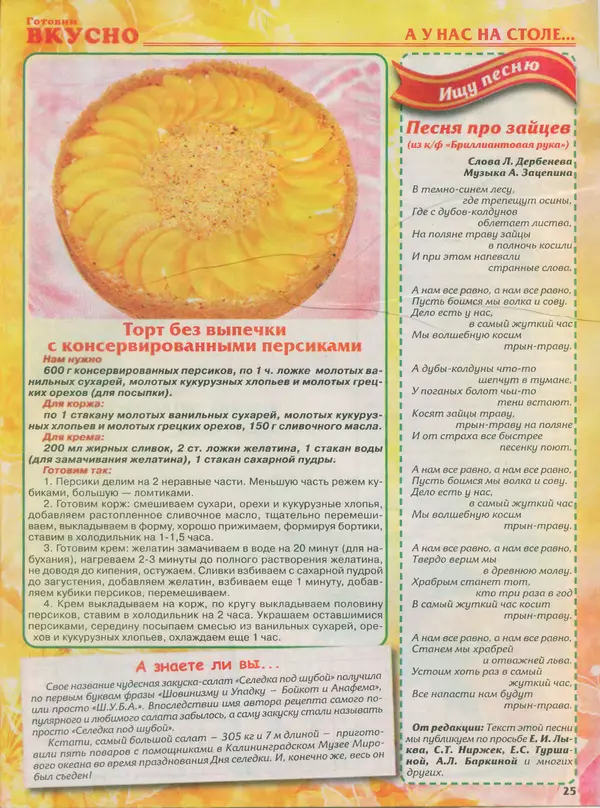 КулЛиб.   журнал Готовим вкусно - Готовим вкусно 2014 №11(256). Страница № 25