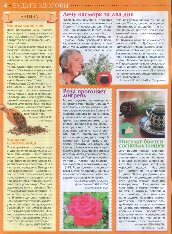 КулЛиб.   журнал Сваты на пенсии - Сваты на пенсии 2015 №1(04). Страница № 4