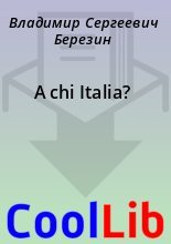 Книга - Владимир Сергеевич Березин - A chi Italia? - читать
