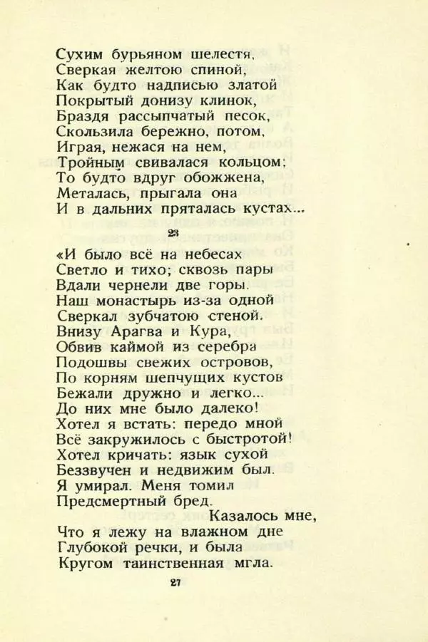 Михаил Лермонтов - Мцыри - Страница № 29