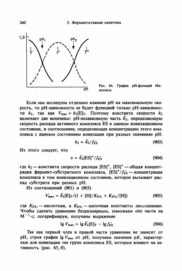 Тамаш Келети - Основы ферментативной кинетики - Страница № 240