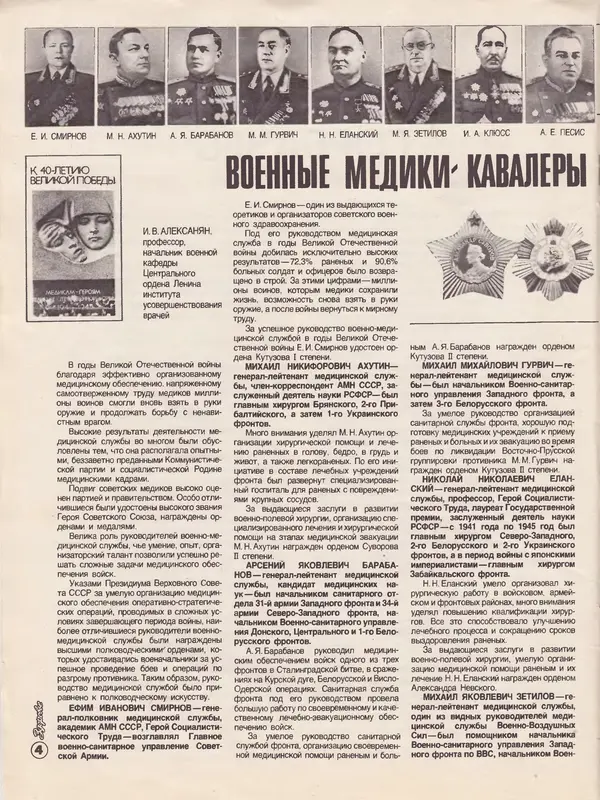  Журнал «Здоровье» - Здоровье 1985 №04 - Страница № 6
