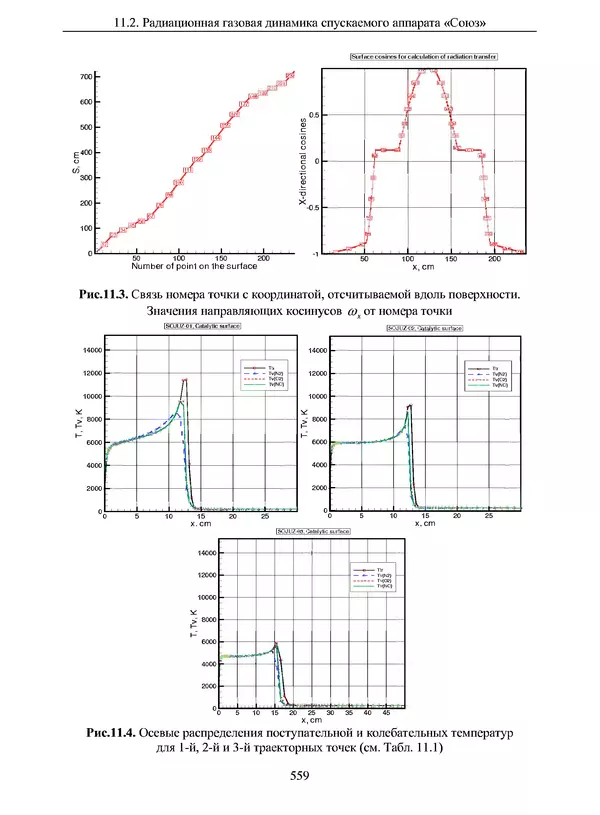 Сергей Суржиков - Радиационная газовая динамика спускаемых космических аппаратов. Многотемпературные модели - Страница № 560