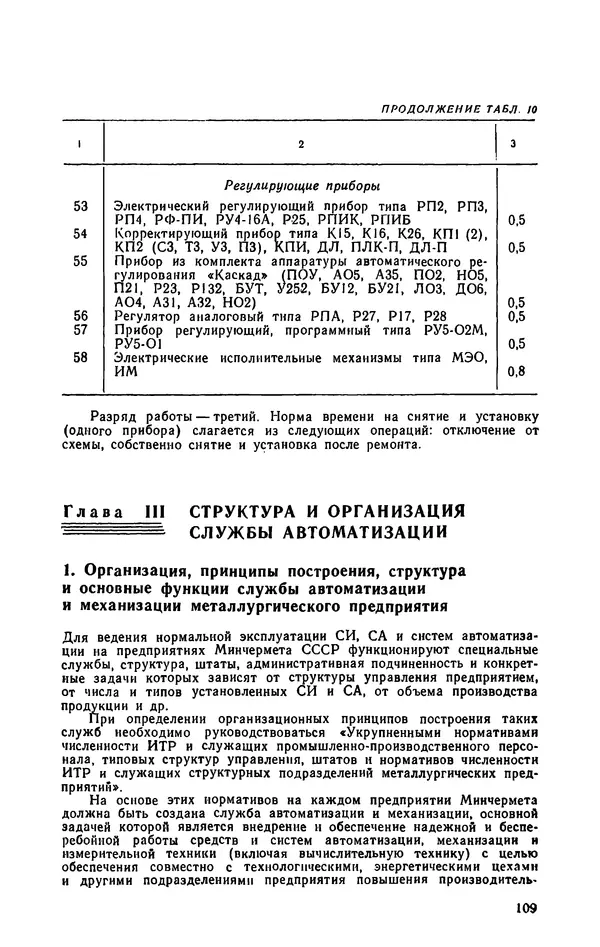 Юрий Бургутин - Организация работ по эксплуатации систем автоматизации в черной металлургии: Справочник - Страница № 109