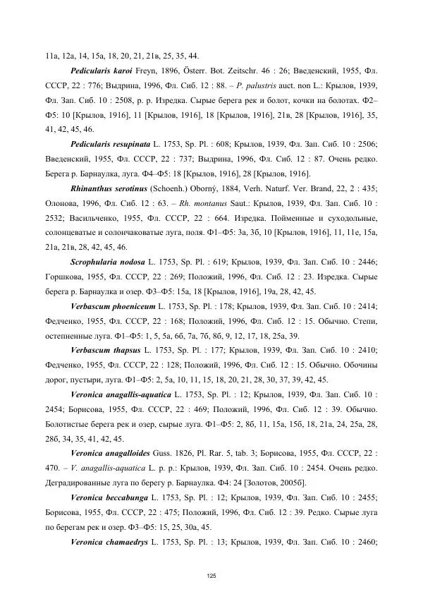 Дмитрий Золотов - Конспект флоры бассейна реки Барнаулки - Страница № 126