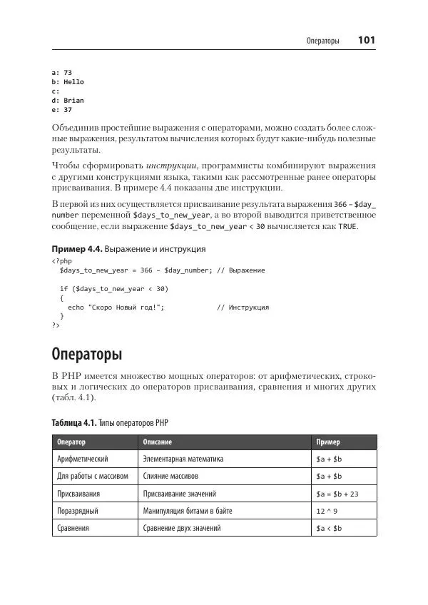 Робин Никсон - Создаем динамические веб-сайты с помощью PHP, MySQL, JavaScript, CSS и HTML5 - Страница № 101