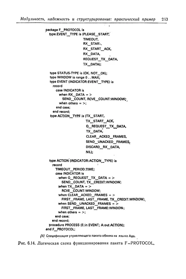 Роберт Бар - Язык Ада в проектировании систем - Страница № 264