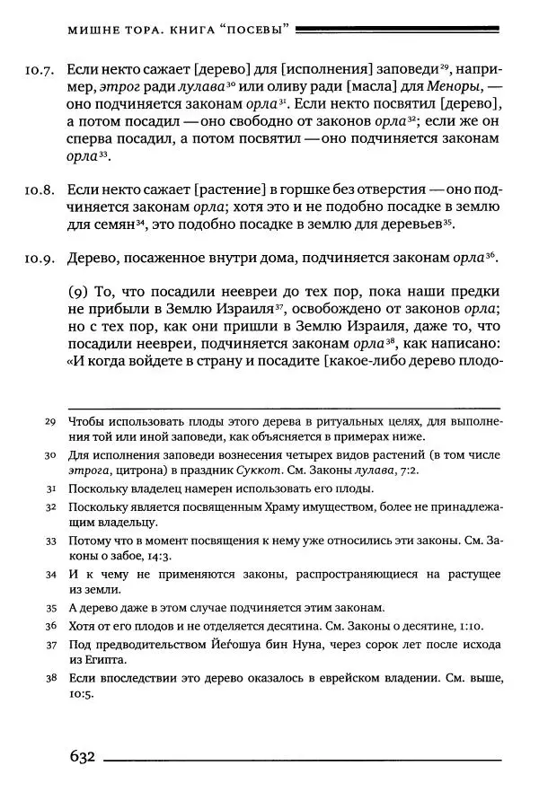 Моше бен-Маймон - Мишне Тора. Том 10. Книга Посевы - Страница № 632