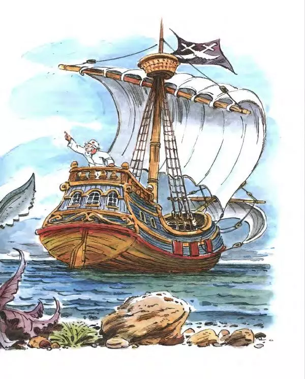 Корней Чуковский - Доктор Айболит (по Гью Лофтингу). Джек - покоритель великанов - Страница № 54