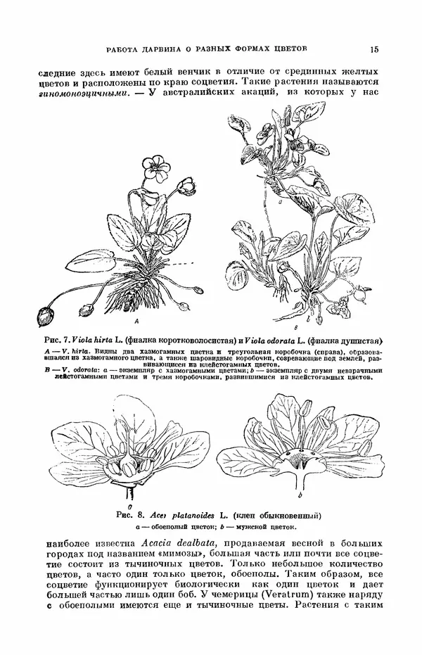 Чарльз Дарвин - Собрание сочинений в 9 томах. Том 7. Различные формы цветов. Насекомоядные растения - Страница № 18