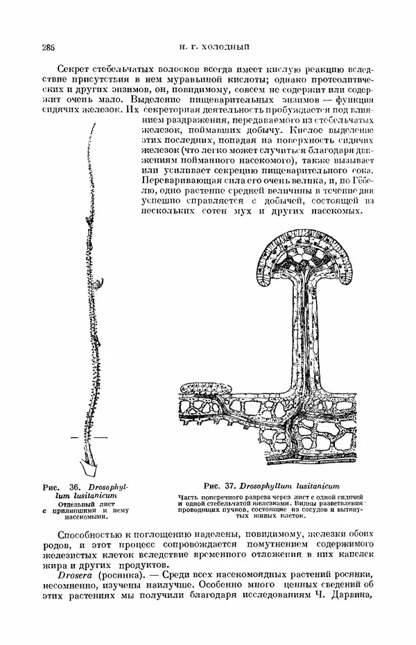 Чарльз Дарвин - Собрание сочинений в 9 томах. Том 7. Различные формы цветов. Насекомоядные растения - Страница № 286