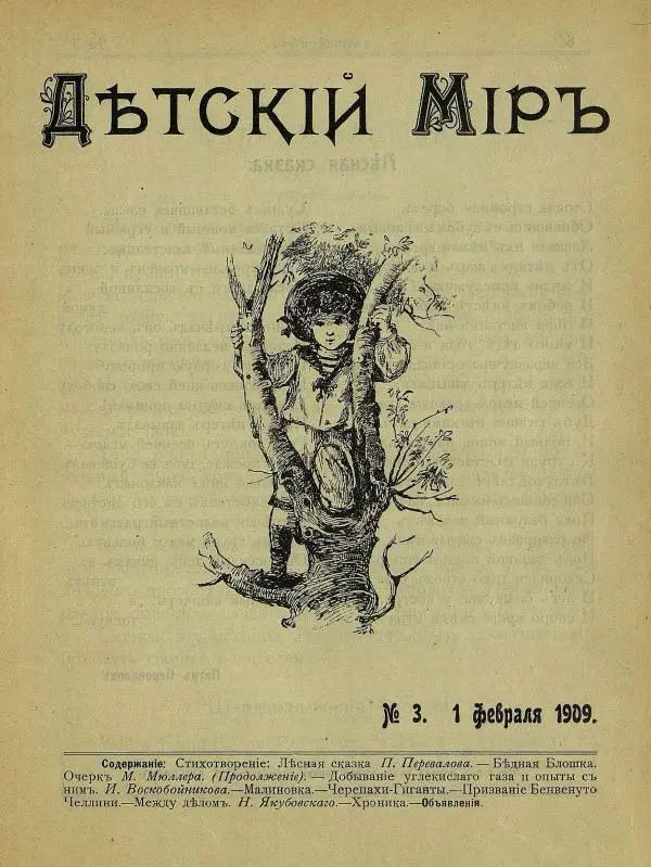  альманах «Детский мир» - Детский мир 1909 №3 - Страница № 11