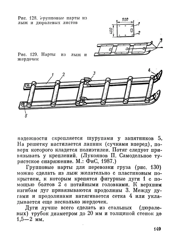 Петр Лукоянов - Самодельное снаряжение для лыжного туризма - Страница № 150