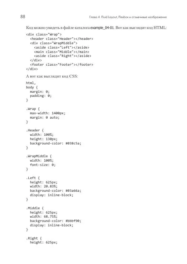 Бен Фрэйн - Отзывчивый дизайн на HTML5 и CSS3 для любых устройств - Страница № 88
