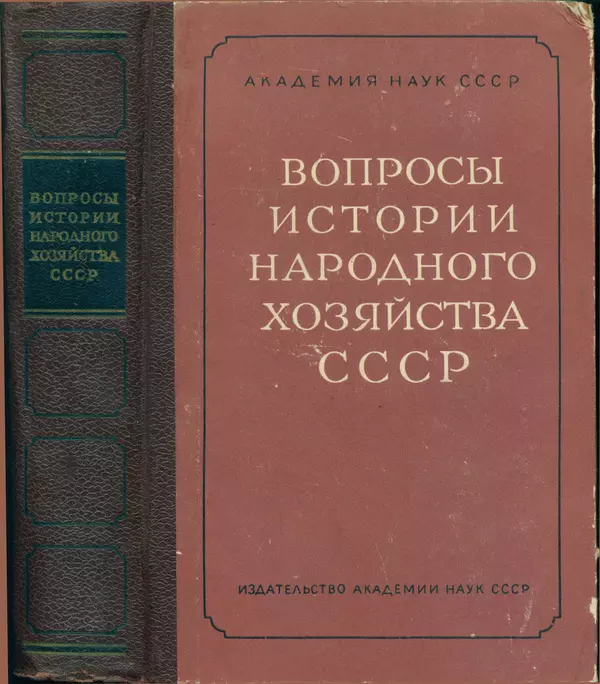 Фёдор Полянский - Вопросы истории народного хозяйства СССР - Страница № 1