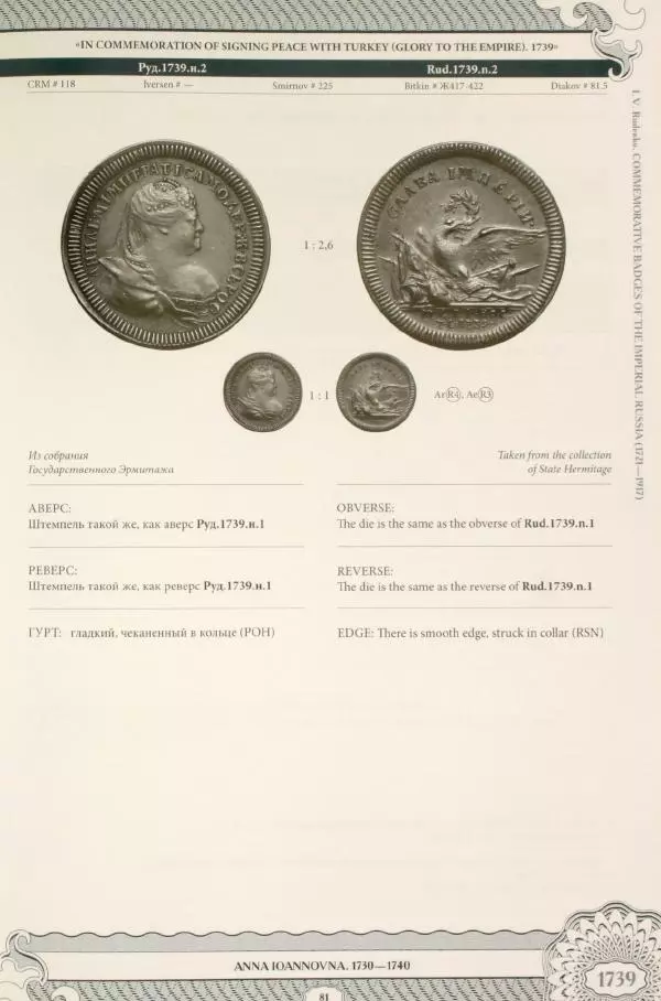 И. Руденко - Памятные жетоны императорской России 1721-1917 гг - Страница № 82