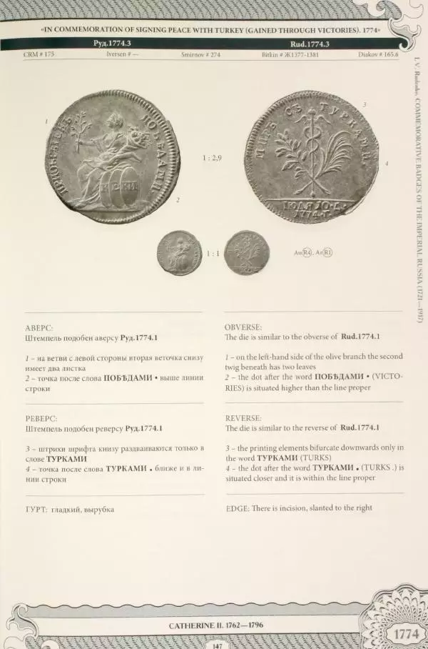 И. Руденко - Памятные жетоны императорской России 1721-1917 гг - Страница № 148