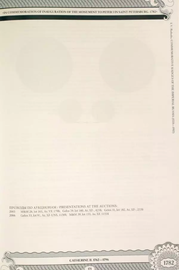 И. Руденко - Памятные жетоны императорской России 1721-1917 гг - Страница № 172