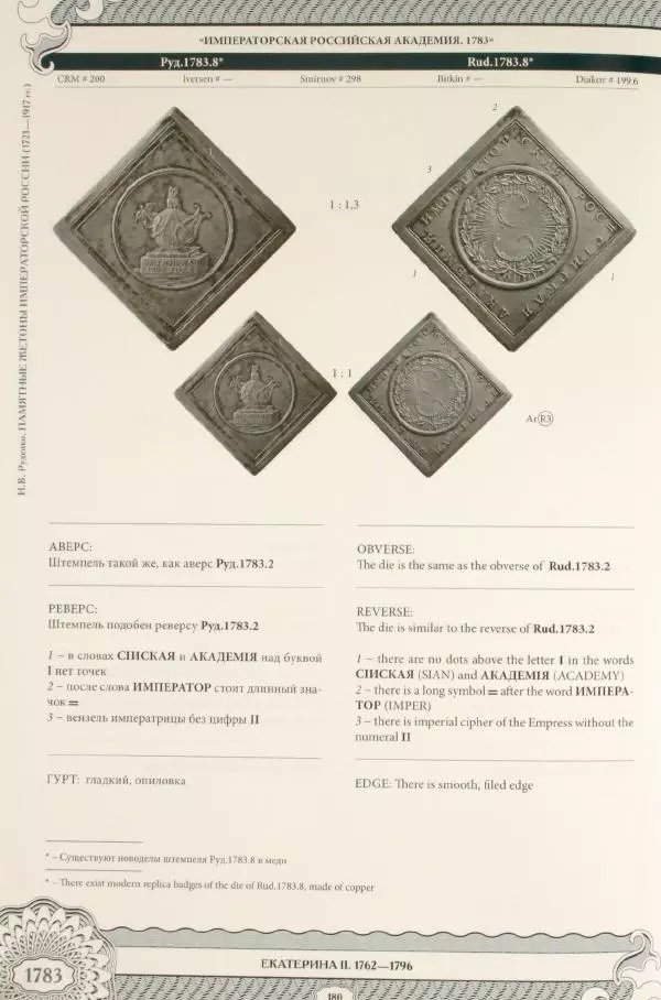 И. Руденко - Памятные жетоны императорской России 1721-1917 гг - Страница № 181
