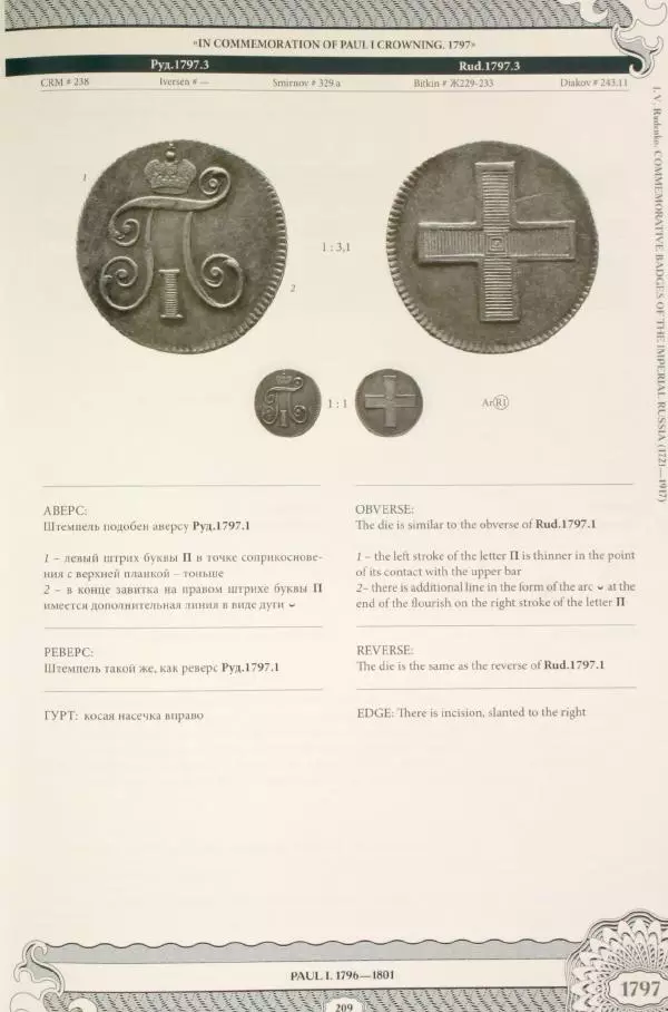 И. Руденко - Памятные жетоны императорской России 1721-1917 гг - Страница № 210