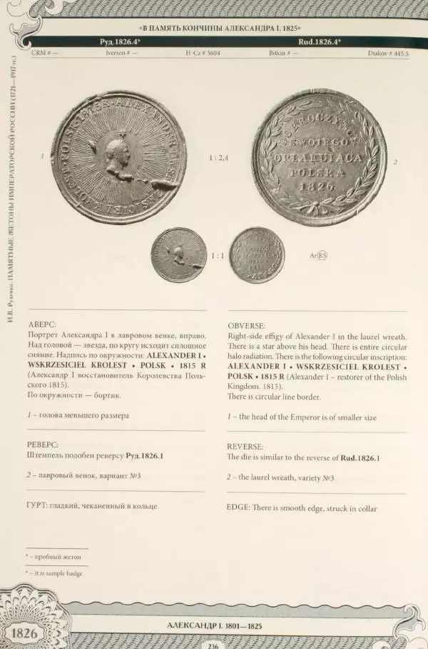 И. Руденко - Памятные жетоны императорской России 1721-1917 гг - Страница № 237