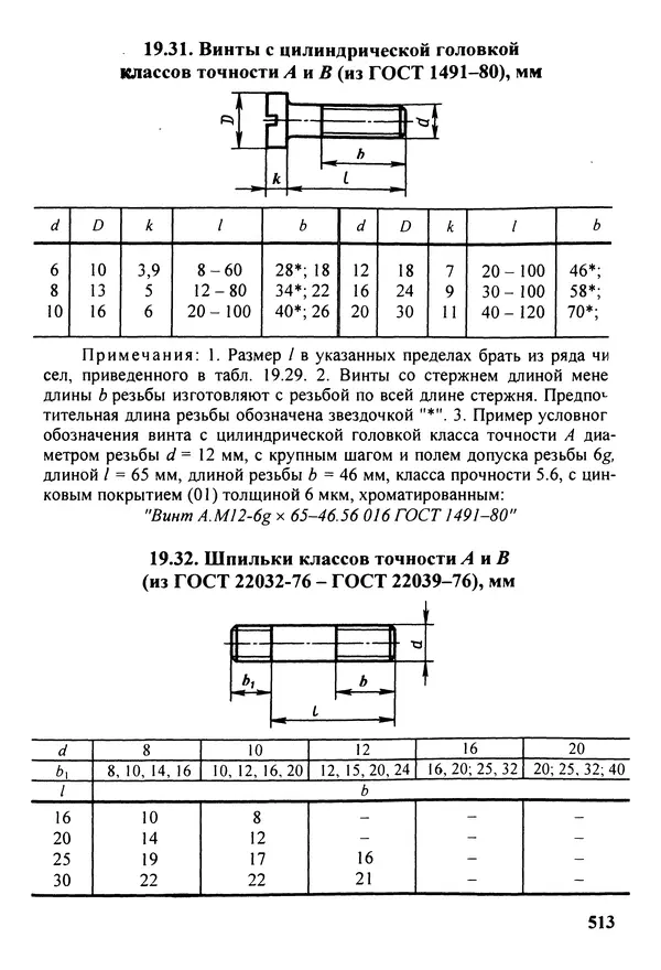 Петр Дунаев - Детали машин. Курсовое проектирование: Учеб, пособие для машиностроит. спец, учреждений среднего профессионального образования. - 5-е издание, дополн. - Страница № 514