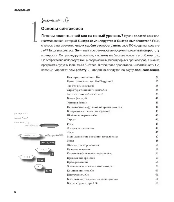 Джей Макгаврен - Head First. Изучаем Go - Страница № 6