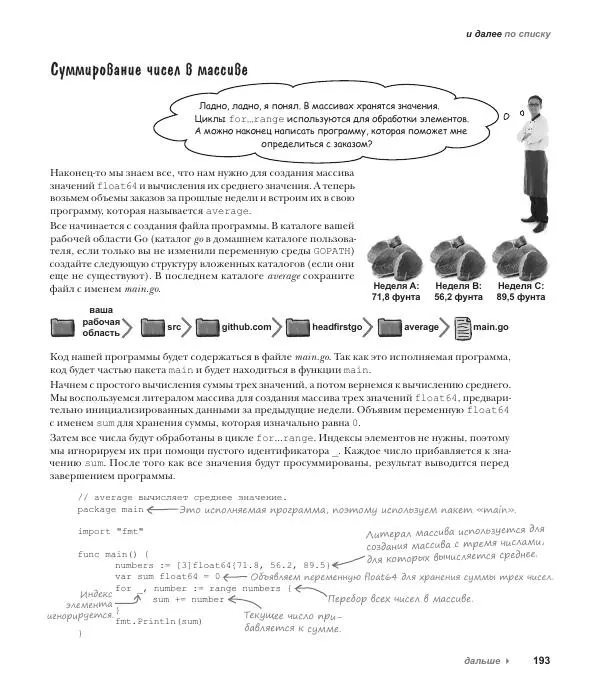 Джей Макгаврен - Head First. Изучаем Go - Страница № 193