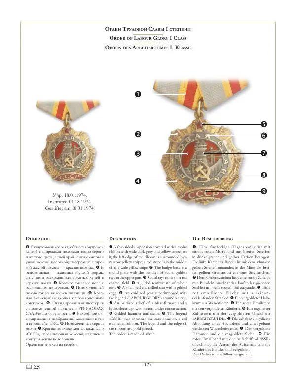 Коллектив авторов - Ордена и медали СССР - Страница № 128 Коллектив авторов - Ордена и медали СССР - Страница № 128