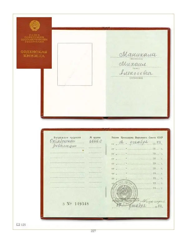 Коллектив авторов - Ордена и медали СССР - Страница № 227 Коллектив авторов - Ордена и медали СССР - Страница № 227