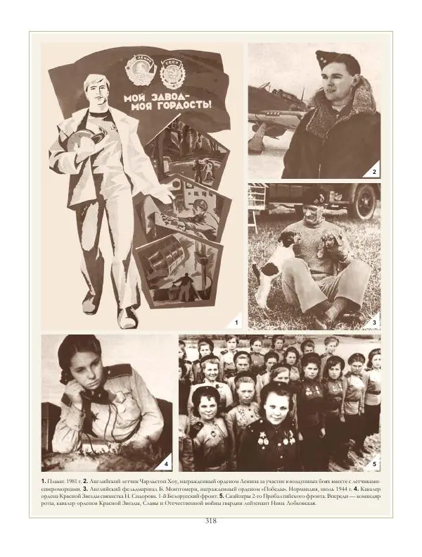 Коллектив авторов - Ордена и медали СССР - Страница № 318 Коллектив авторов - Ордена и медали СССР - Страница № 318