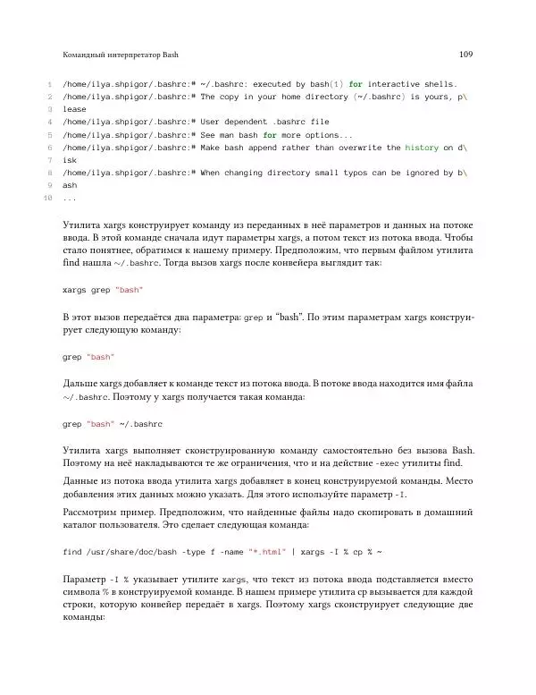 Илья Шпигорь - Программирование на Bash с нуля - Страница № 114