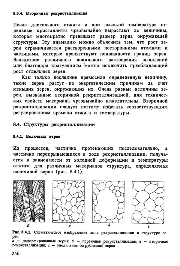 К. Шмитт-Томас - Металловедение для машиностроения. Справочник - Страница № 256