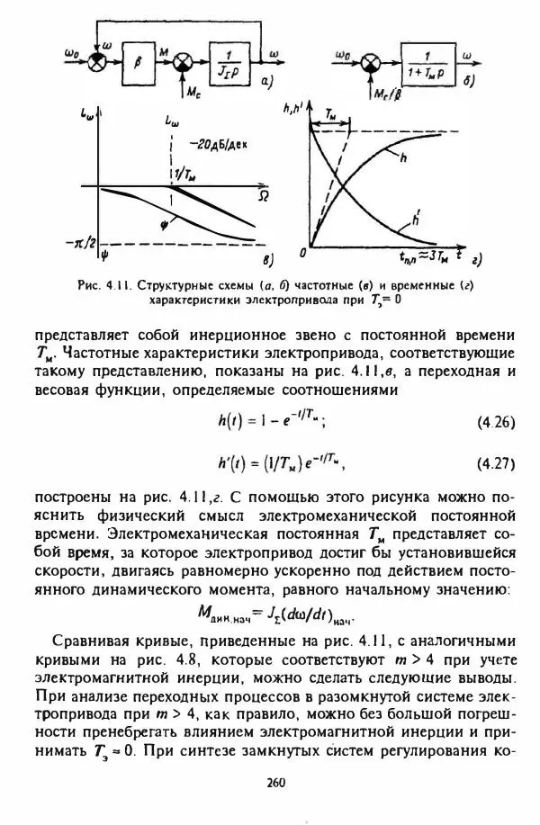 В. Ключев - Теория электропривода - Страница № 261 В. Ключев - Теория электропривода - Страница № 261
