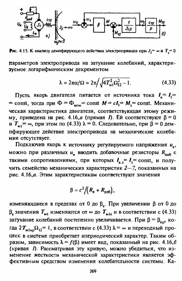 В. Ключев - Теория электропривода - Страница № 270 В. Ключев - Теория электропривода - Страница № 270