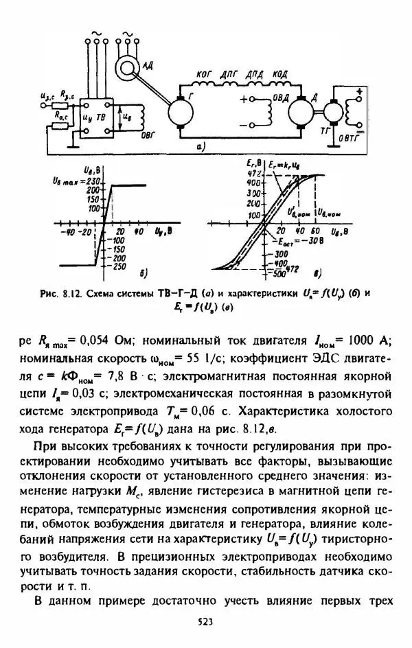 В. Ключев - Теория электропривода - Страница № 524 В. Ключев - Теория электропривода - Страница № 524