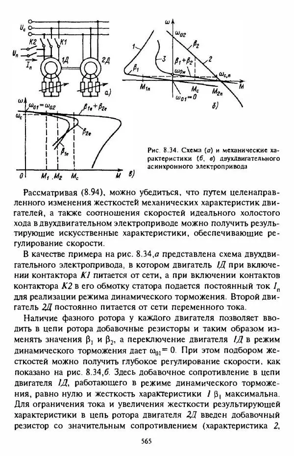 В. Ключев - Теория электропривода - Страница № 566 В. Ключев - Теория электропривода - Страница № 566