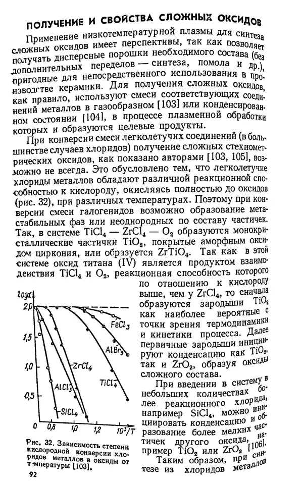 Юлий Краснокутский - Получение тугоплавких соединений в плазме - Страница № 93