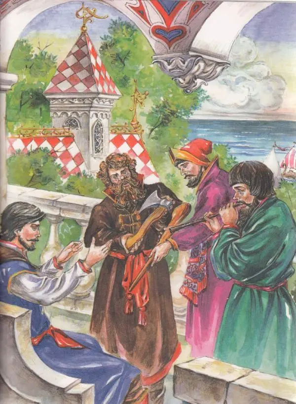  Автор неизвестен - Народные сказки - Чудесная дудочка. Русские сказки по народным сюжетам - Страница № 33