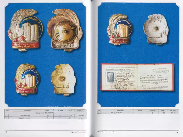 А. Зак - Уральский фотокаталог советской фалеристики. Часть 2 - Страница № 45
