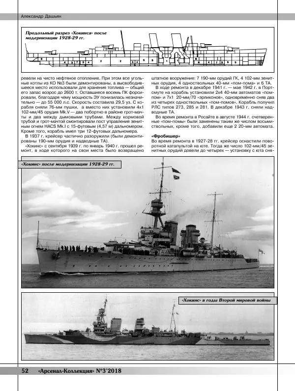  Журнал «Арсенал - Коллекция» - Арсенал коллекция 2018 №03 - Страница № 54
