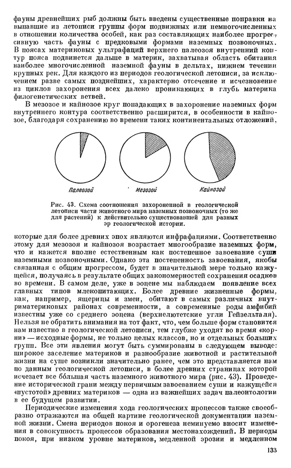 Иван Ефремов - Тафономия и геологическая летопись. Книга 1. Захоронение наземных фаун в палеозое - Страница № 133