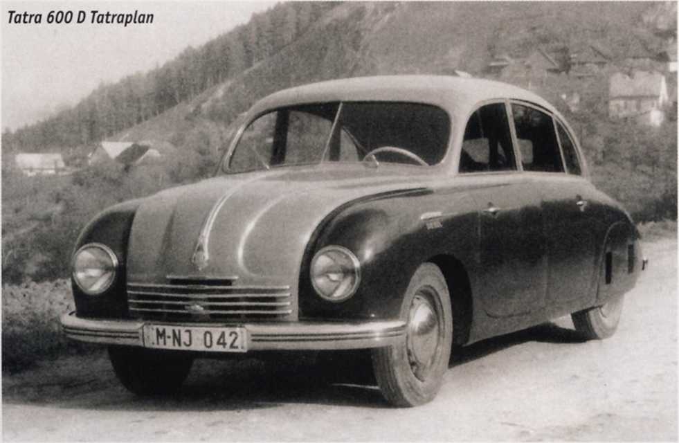 Tatra 600 Tatraplan. Журнал «Автолегенды СССР». Иллюстрация 34