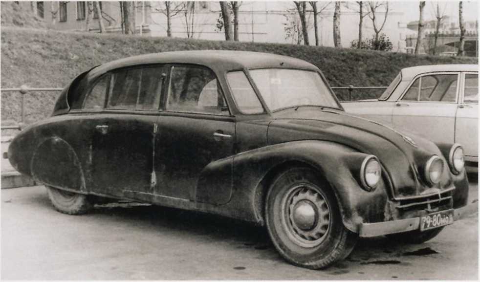 Tatra 600 Tatraplan. Журнал «Автолегенды СССР». Иллюстрация 14